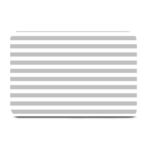 Horizontal Stripes 18 x12  Plate Mat