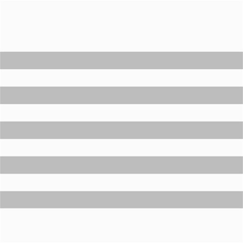 Horizontal Stripes 7 x5  Photo Card - 1