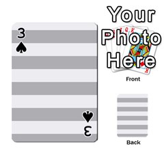 Horizontal Stripes Front - Spade3