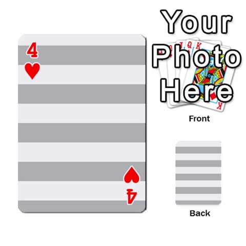 Horizontal Stripes Front - Heart4