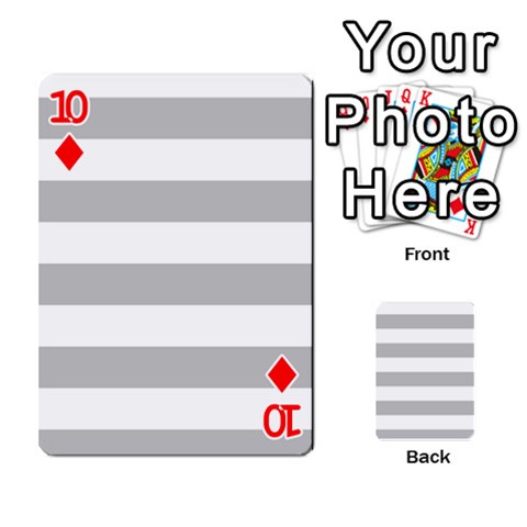 Horizontal Stripes Front - Diamond10