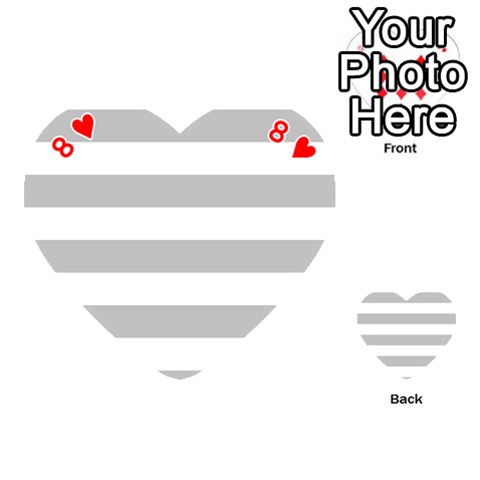 Horizontal Stripes Front - Heart8