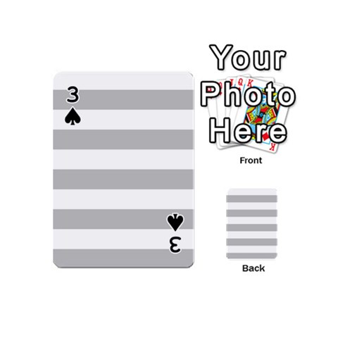 Horizontal Stripes Front - Spade3