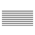Horizontal Stripes - White and Gray Satin Wrap