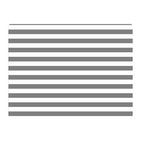 Horizontal Stripes 35 x27  Blanket Front
