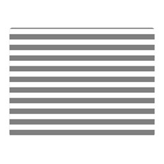 Horizontal Stripes 35 x27  Blanket Back