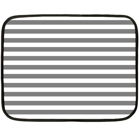 Horizontal Stripes 35 x27  Blanket Front