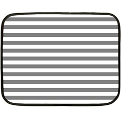 Horizontal Stripes 35 x27  Blanket Back