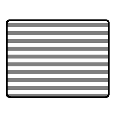 Horizontal Stripes 50 x40  Blanket Front