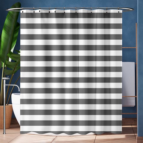 Horizontal Stripes 60 x72  Curtain