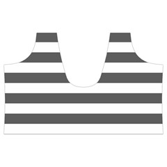 Horizontal Stripes Top Back