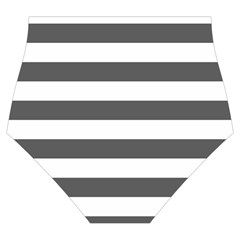 Horizontal Stripes Bottom Back