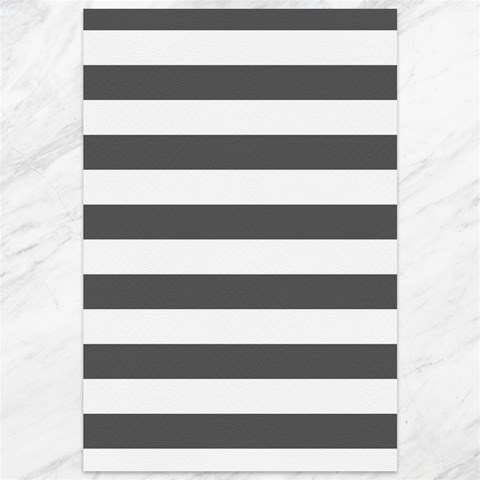 Horizontal Stripes 11.88 x17.36  Canvas - 1