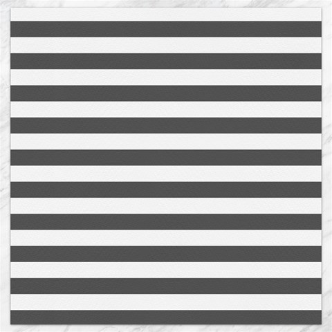 Horizontal Stripes 15.2 x15.41  Canvas - 1