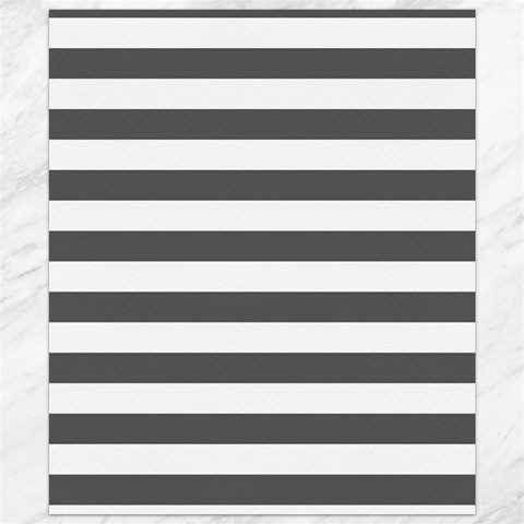 Horizontal Stripes 19.57 x23.15  Canvas - 1