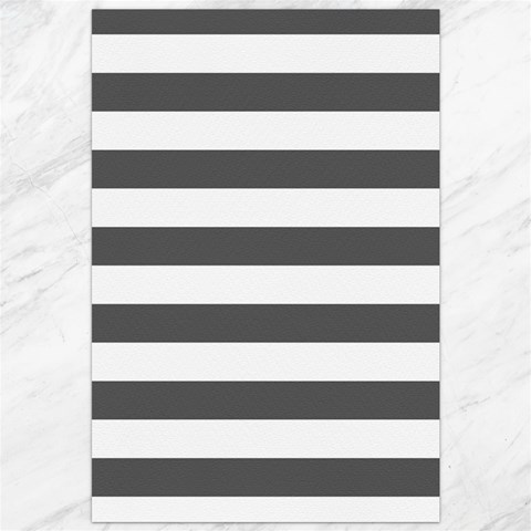 Horizontal Stripes 19.62 x28.9  Canvas - 1