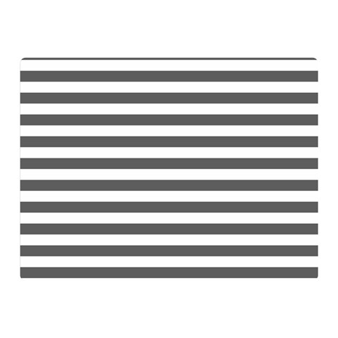 Horizontal Stripes 35 x27  Blanket Front