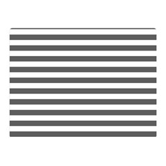 Horizontal Stripes 35 x27  Blanket Back