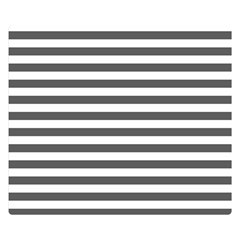 Horizontal Stripes 50 x40  Blanket Back