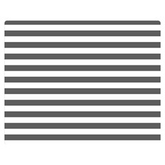 Horizontal Stripes 60 x50  Blanket Back