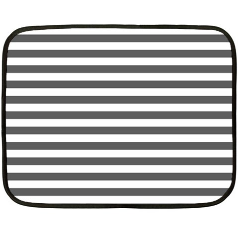 Horizontal Stripes 35 x27  Blanket Front