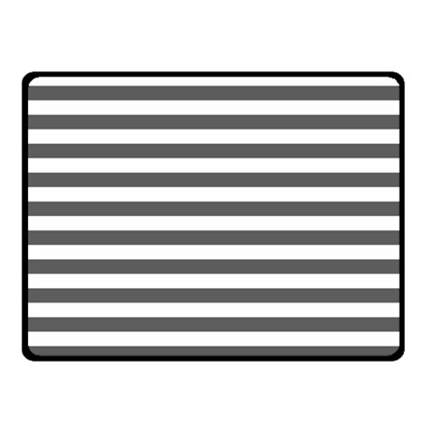 Horizontal Stripes 50 x40  Blanket Front