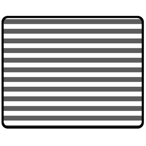 Horizontal Stripes 58.8 x47.4  Blanket Back