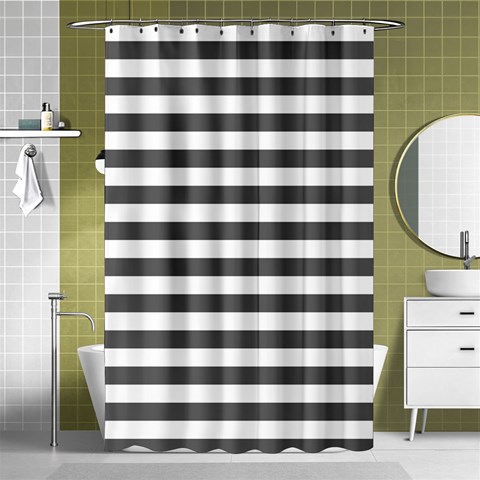 Horizontal Stripes Curtain(48  X 72 ) - 42.18 x64.8  Curtain(48  X 72 )