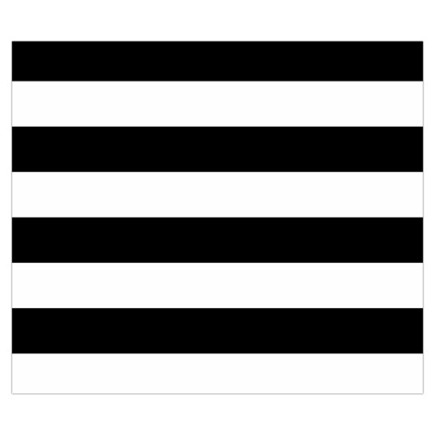 Horizontal Stripes Back