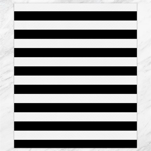 Horizontal Stripes 8.15 x9.66  Canvas - 1