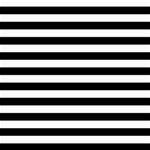 Horizontal Stripes - White and Black ScrapBook Page 8  x 8 