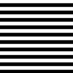 Horizontal Stripes - White and Black ScrapBook Page 12  x 12 