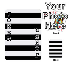 Horizontal Stripes Front - Joker1
