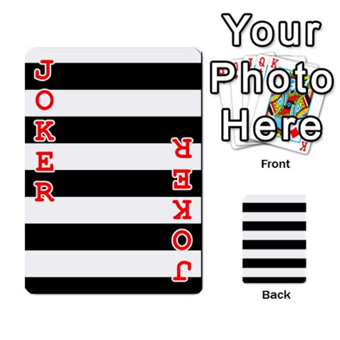Horizontal Stripes Front - Joker2