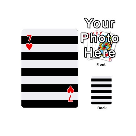 Horizontal Stripes Front - Heart7