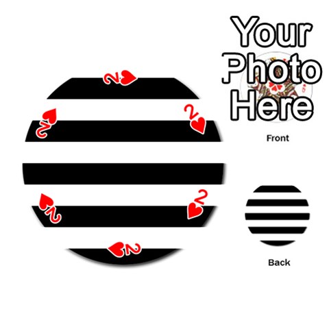 Horizontal Stripes Front - Heart2