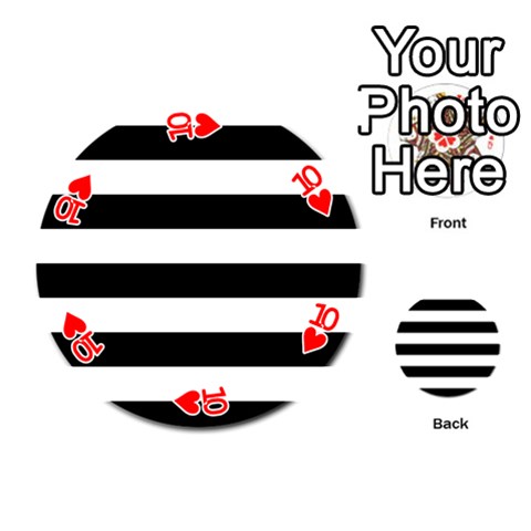 Horizontal Stripes Front - Heart10