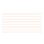 Horizontal Stripes - White and Seashell Satin Wrap