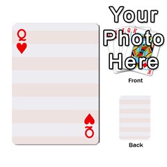 Queen Horizontal Stripes Front - HeartQ