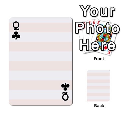 Queen Horizontal Stripes Front - ClubQ
