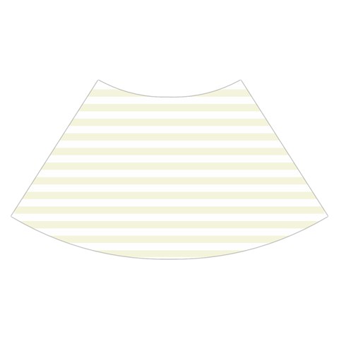 Horizontal Stripes Skirt Back