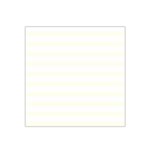 Horizontal Stripes - White and Ivory Satin Bandana Scarf