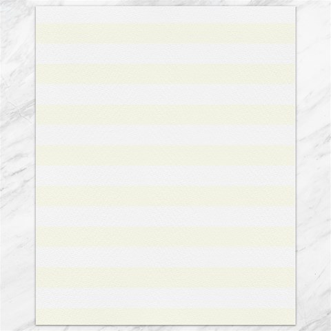 Horizontal Stripes 10.95 x13.48  Canvas - 1