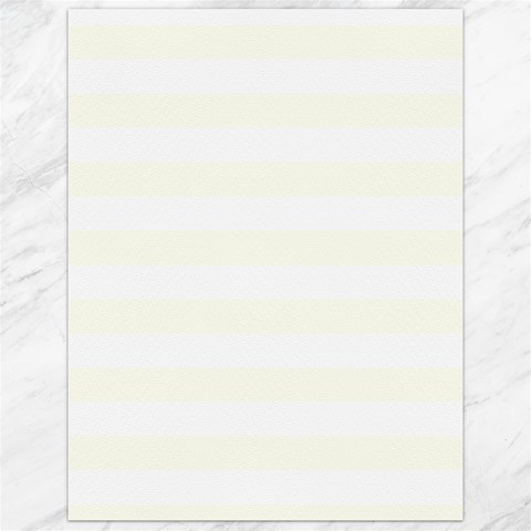 Horizontal Stripes 11.86 x15.41  Canvas - 1