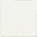 Horizontal Stripes - White and Ivory Canvas 16  x 16 