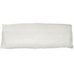 Horizontal Stripes - White and Ivory Body Pillow Case Dakimakura (Two Sides)