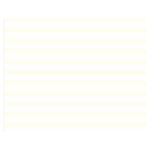 Horizontal Stripes - White and Ivory Double Sided Flano Blanket (Medium)
