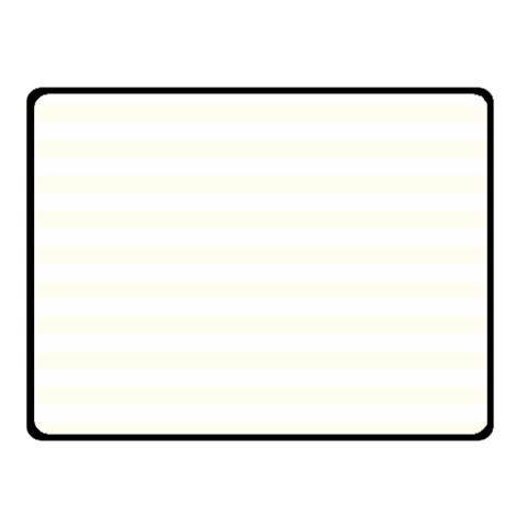 Horizontal Stripes 50 x40  Blanket Front