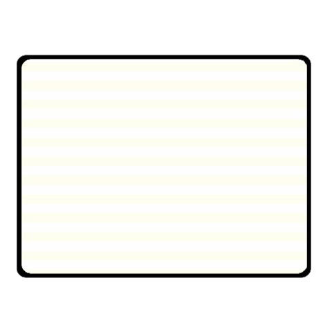 Horizontal Stripes 45 x34  Blanket Front