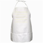 Horizontal Stripes - White and Ivory BBQ Apron